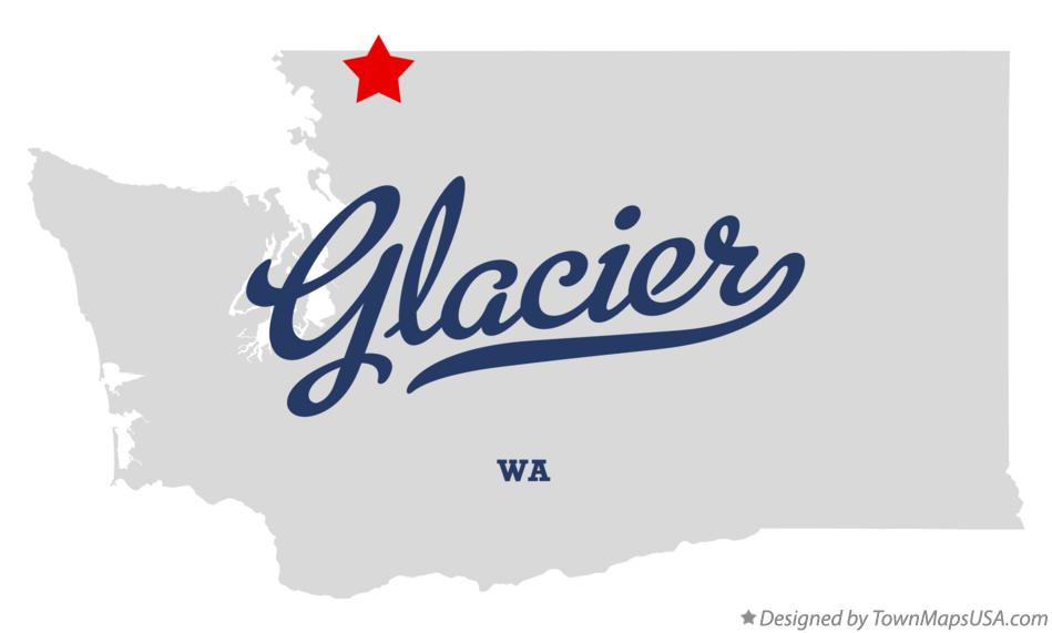 Map of Glacier Washington WA