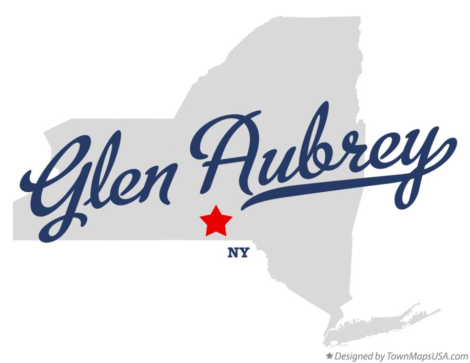 Map of Glen Aubrey New York NY