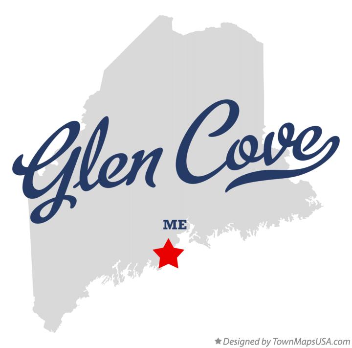 Map of Glen Cove Maine ME