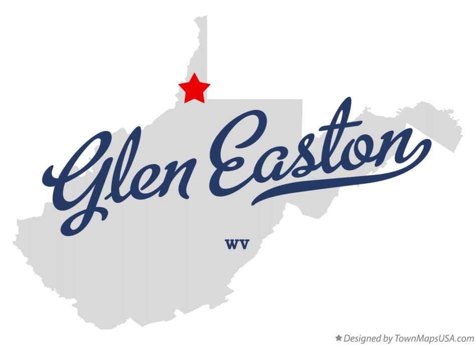 Map of Glen Easton West Virginia WV
