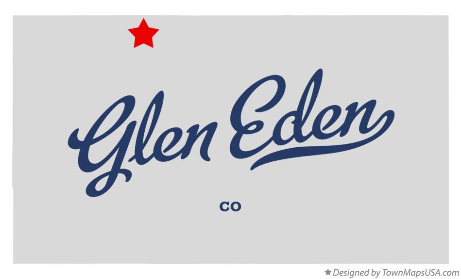 Map of Glen Eden Colorado CO