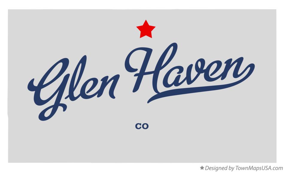 Map of Glen Haven Colorado CO