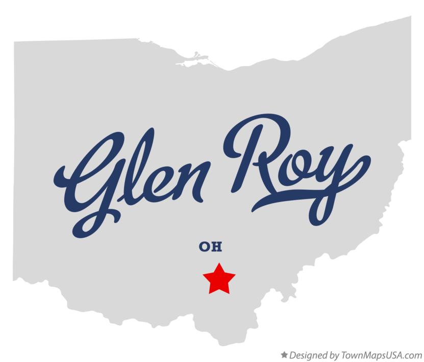 Map of Glen Roy Ohio OH