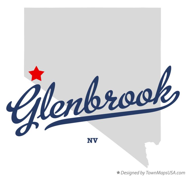 Map of Glenbrook Nevada NV