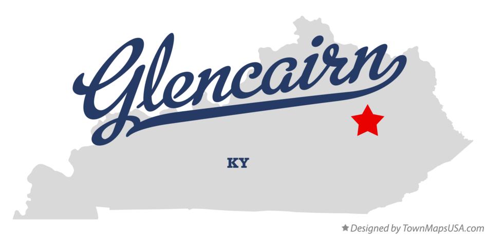 Map of Glencairn Kentucky KY