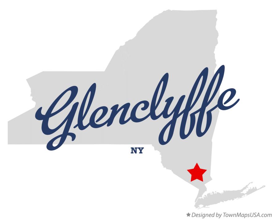 Map of Glenclyffe New York NY