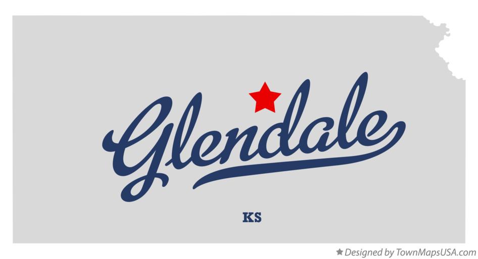 Map of Glendale Kansas KS