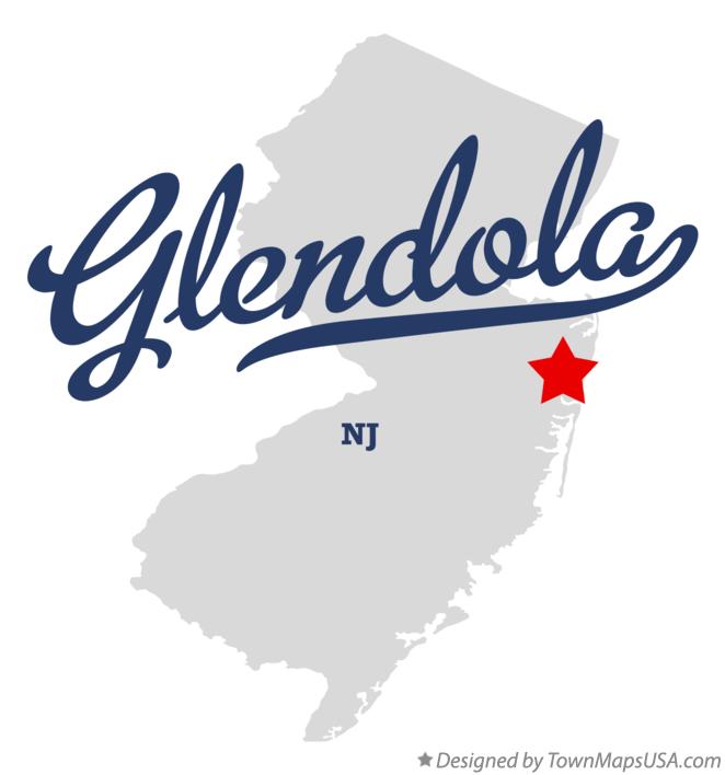 Map of Glendola New Jersey NJ