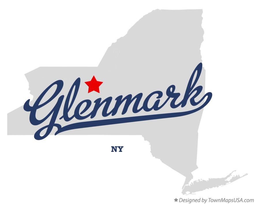 Map of Glenmark New York NY
