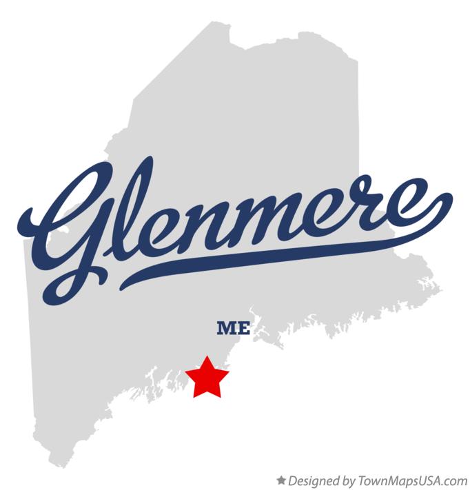 Map of Glenmere Maine ME