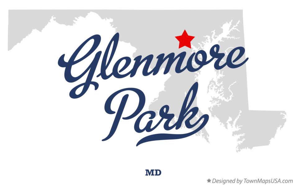 Map of Glenmore Park Maryland MD