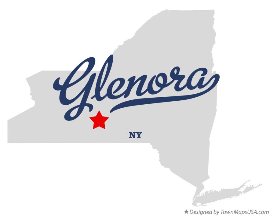 Map of Glenora New York NY