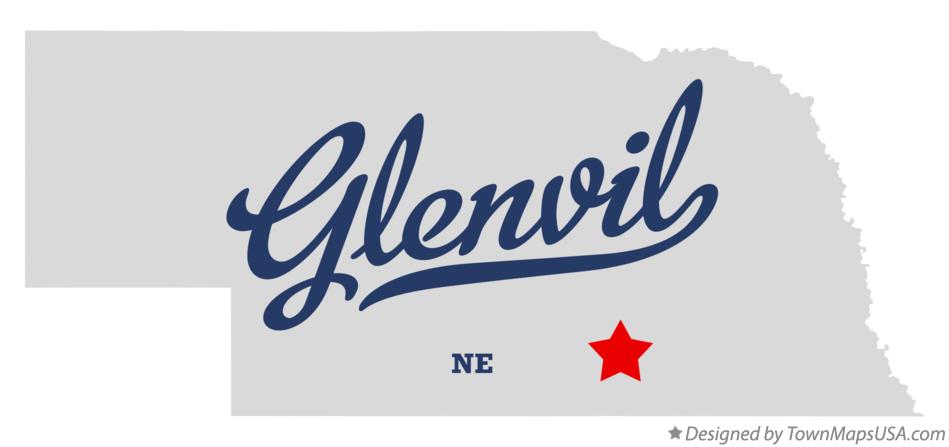 Map of Glenvil Nebraska NE