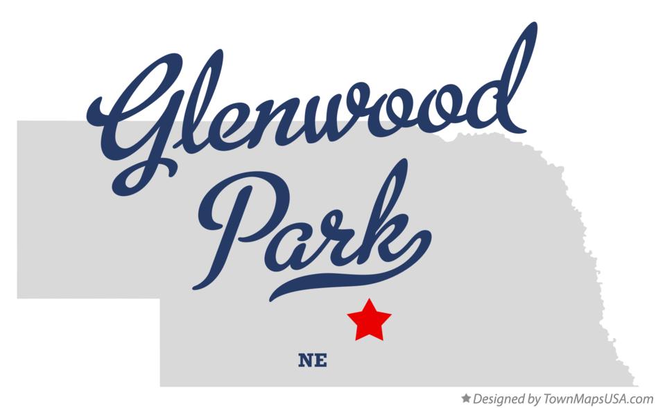Map of Glenwood Park Nebraska NE