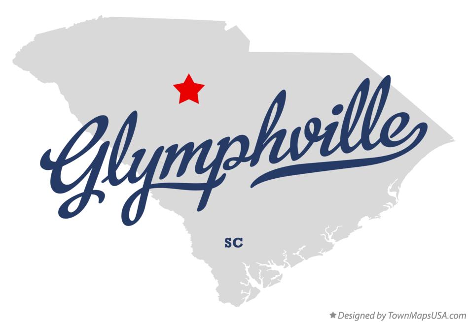 Map of Glymphville South Carolina SC