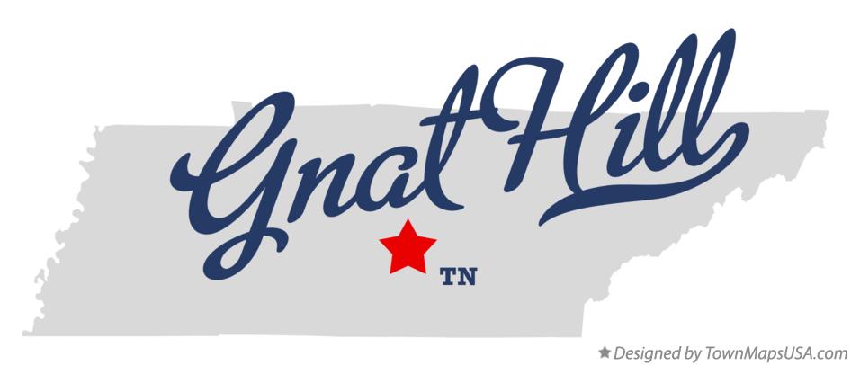 Map of Gnat Hill Tennessee TN