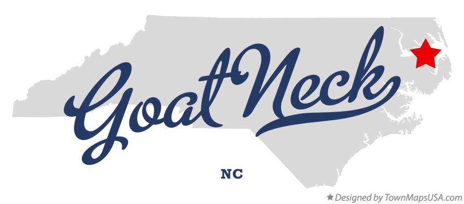 Map of Goat Neck North Carolina NC