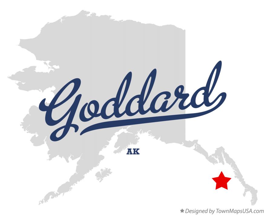Map of Goddard Alaska AK