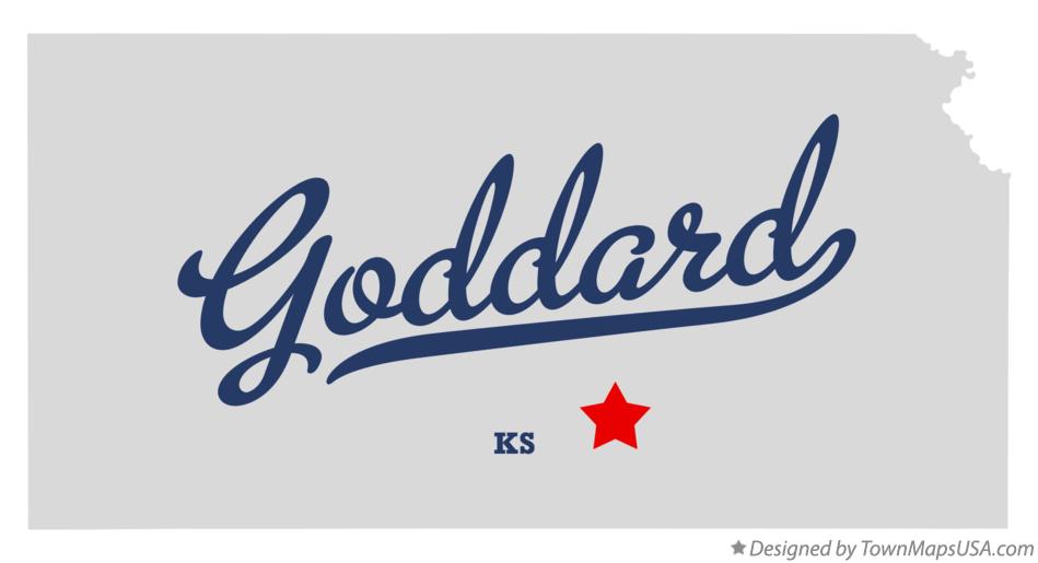 Map of Goddard Kansas KS