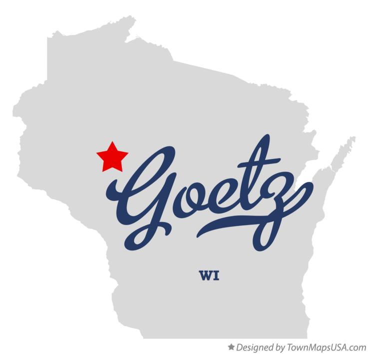 Map of Goetz Wisconsin WI