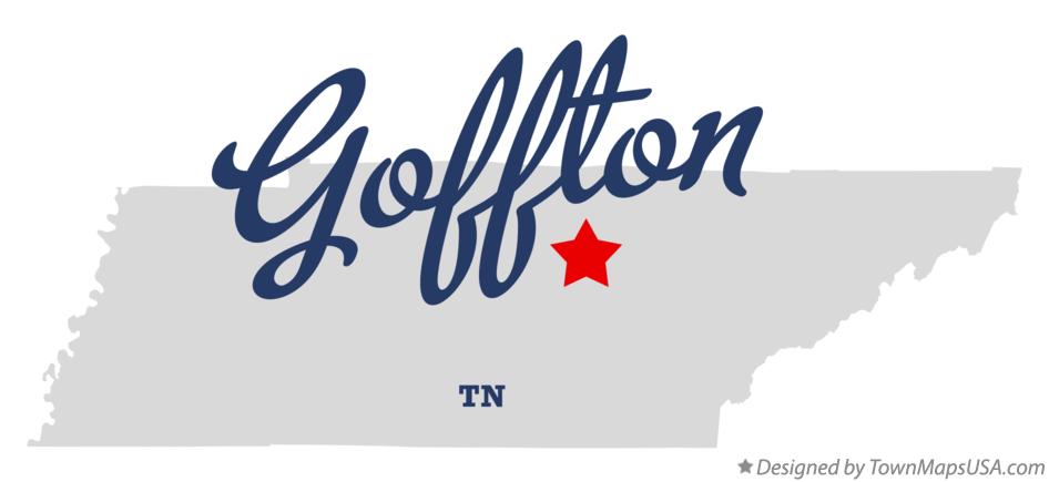 Map of Goffton Tennessee TN