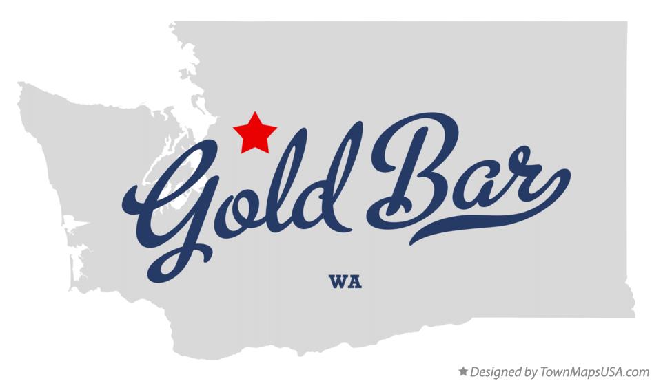 Map of Gold Bar Washington WA