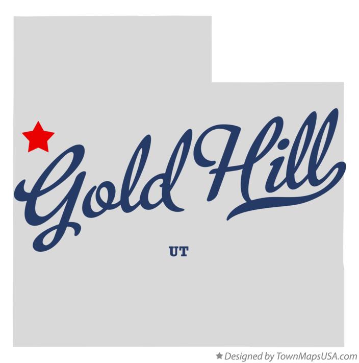 Map of Gold Hill Utah UT