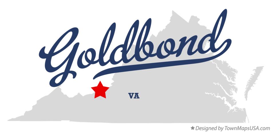 Map of Goldbond Virginia VA