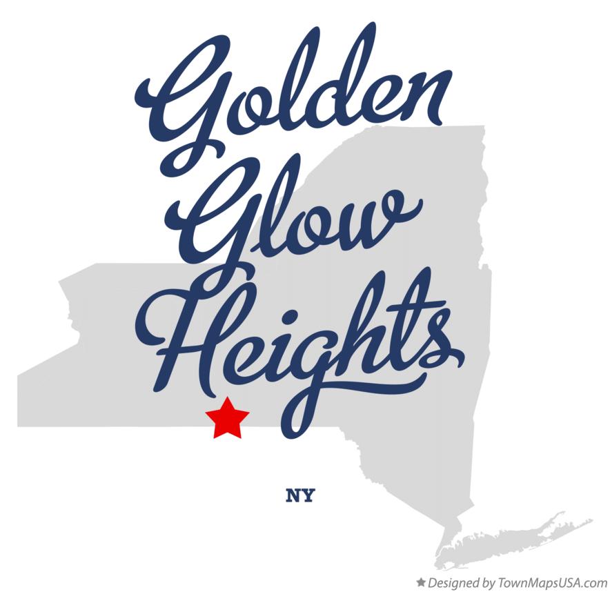 Map of Golden Glow Heights New York NY