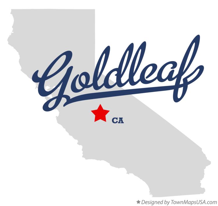 Map of Goldleaf California CA