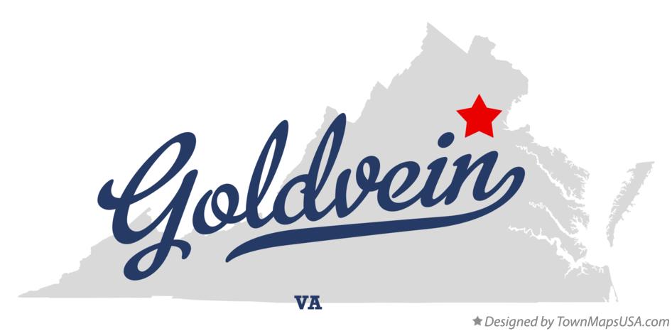 Map of Goldvein Virginia VA