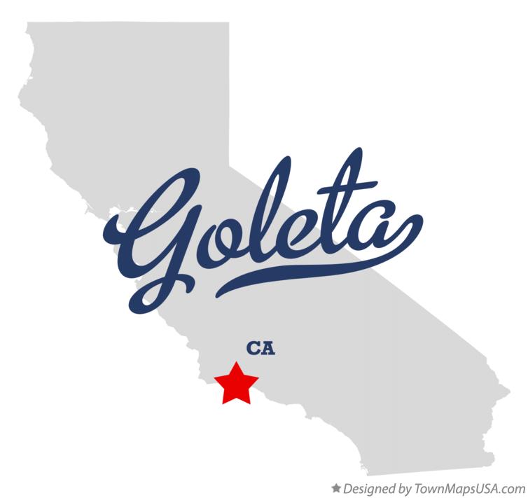 Map of Goleta California CA