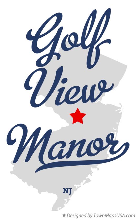 Map of Golf View Manor New Jersey NJ