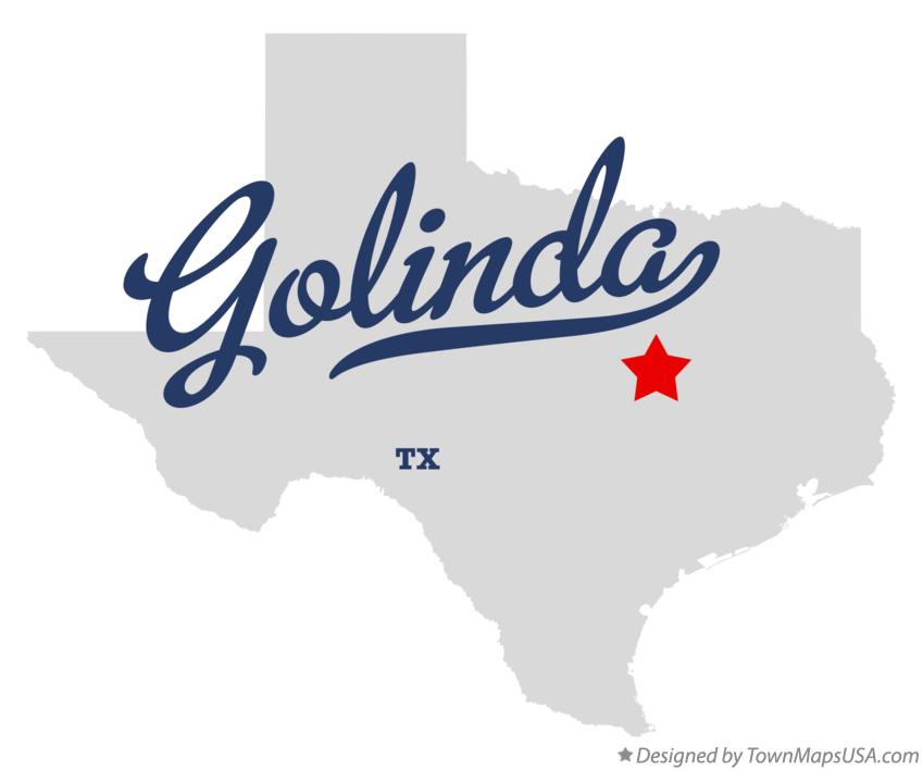 Map of Golinda Texas TX