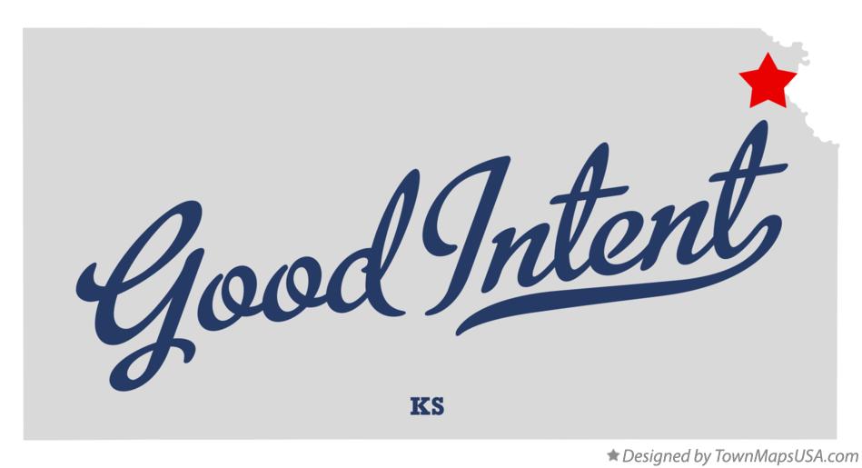 Map of Good Intent Kansas KS