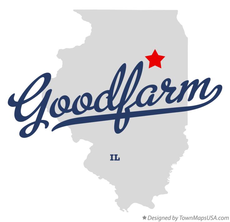 Map of Goodfarm Illinois IL