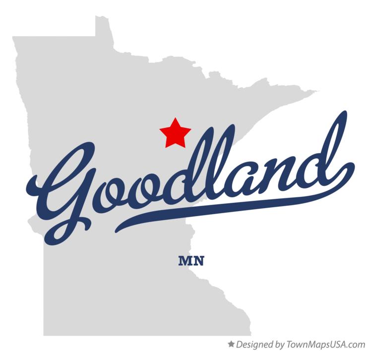 Map of Goodland Minnesota MN