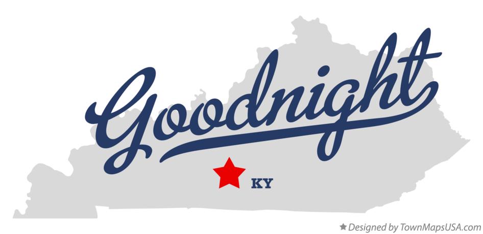 Map of Goodnight Kentucky KY