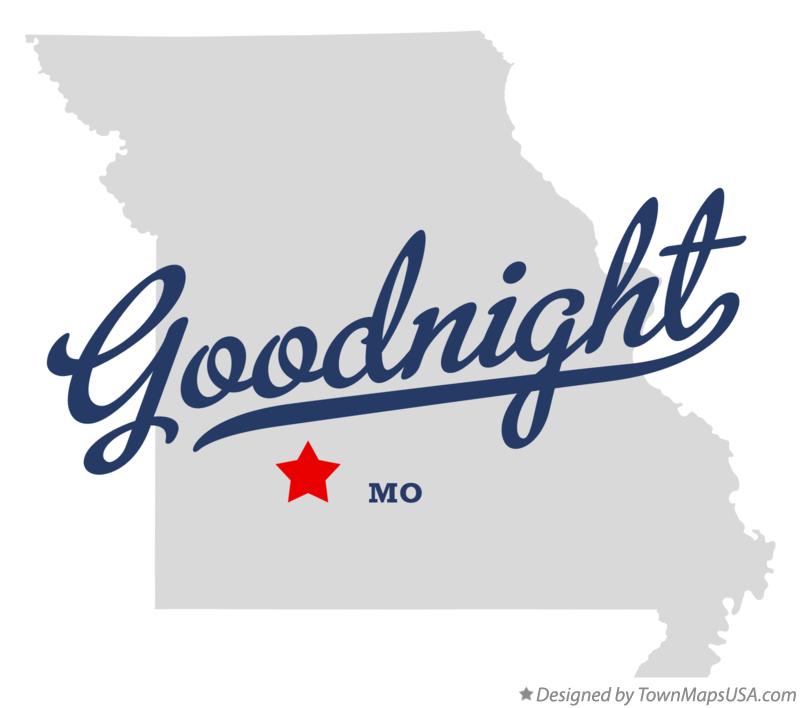 Map of Goodnight Missouri MO