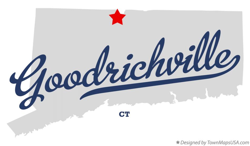 Map of Goodrichville Connecticut CT