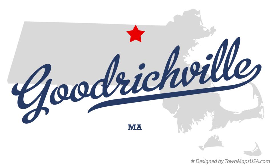 Map of Goodrichville Massachusetts MA