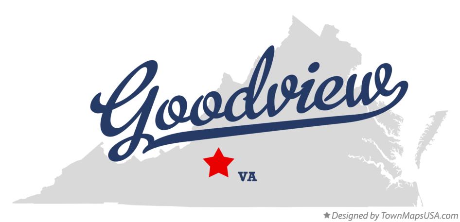 Map of Goodview Virginia VA