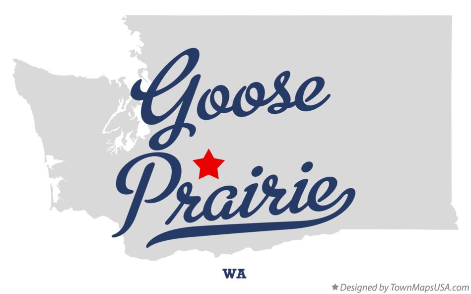 Map of Goose Prairie Washington WA