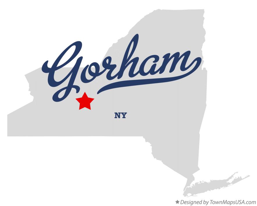 Map of Gorham New York NY