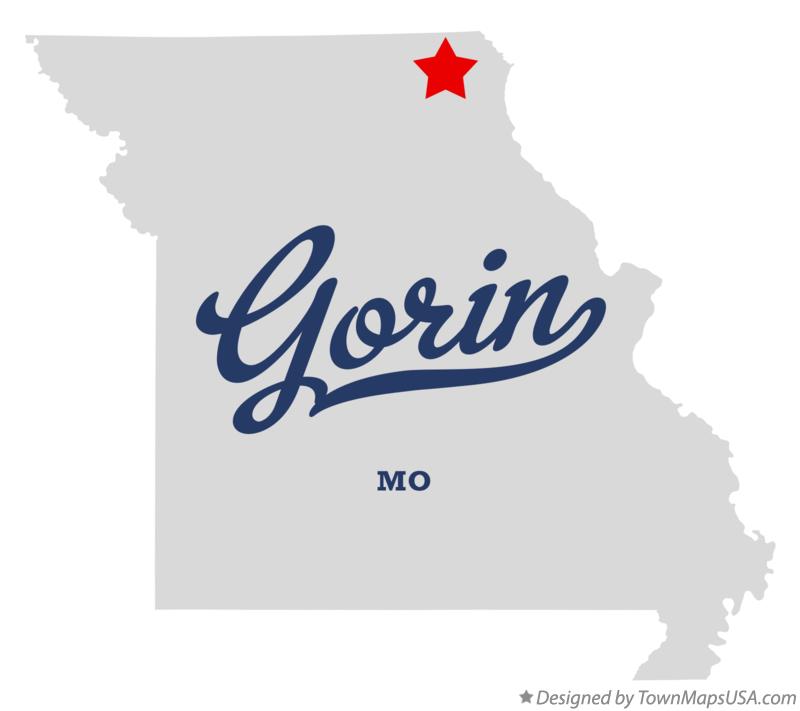 Map of Gorin Missouri MO