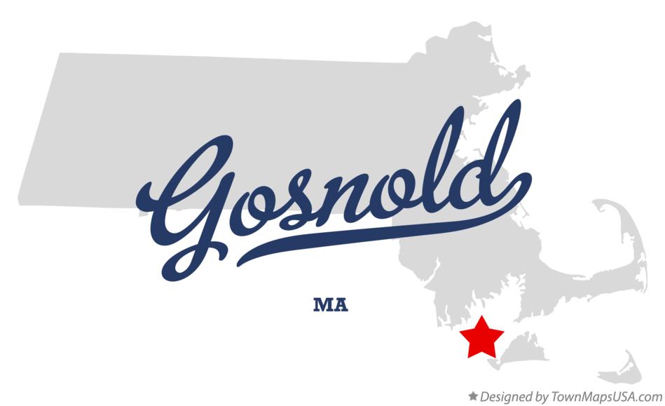 Map of Gosnold Massachusetts MA
