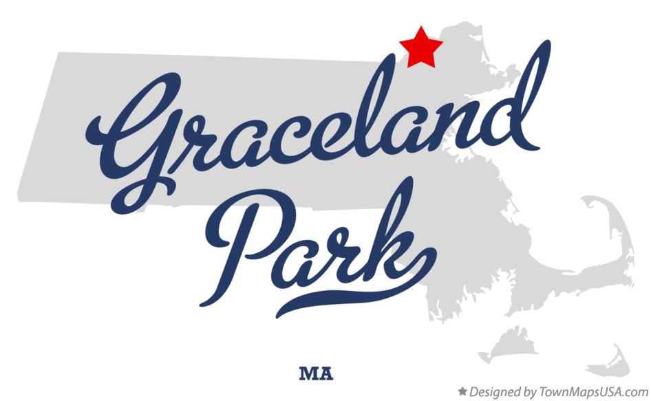 Map of Graceland Park Massachusetts MA