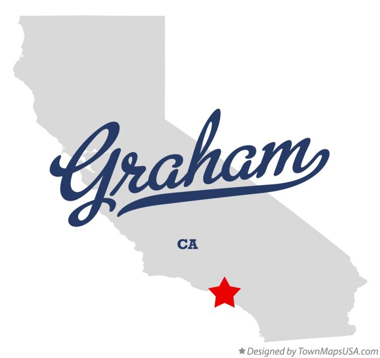Map of Graham California CA