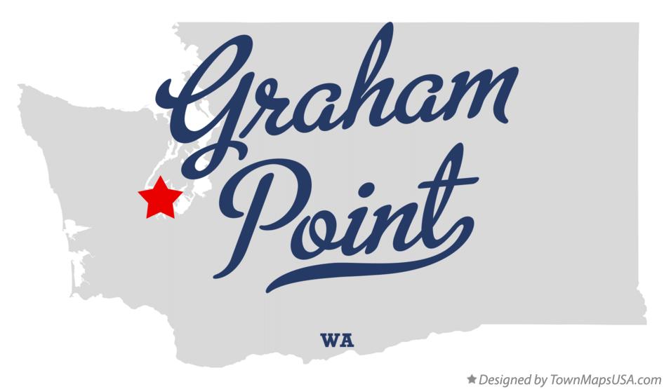 Map of Graham Point Washington WA