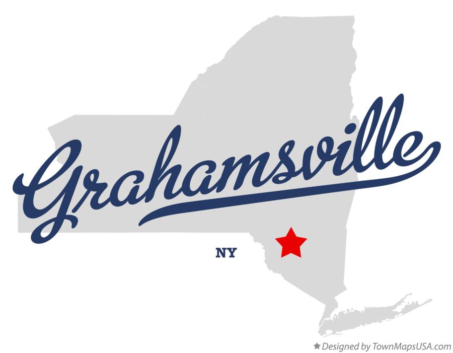 Map of Grahamsville New York NY